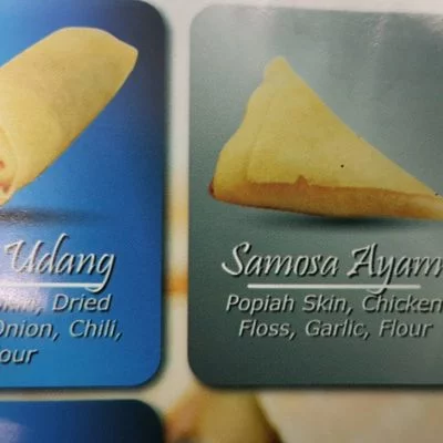 BIZRAANIE’S SAVOURY POPIA UDANG & SAMOSA AYAM (PRAWN SPRING ROLL AND CHICKEN SAMOSA) By Bizraanie Enterprise
