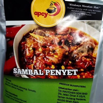 'Cik Yut' Spicy Sauce – Ready To Eat (Sambal Penyet)