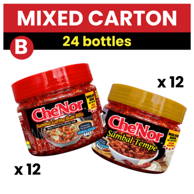 [WHOLESALE] - SAMBAL CHE'NOR : MIXED CARTON B