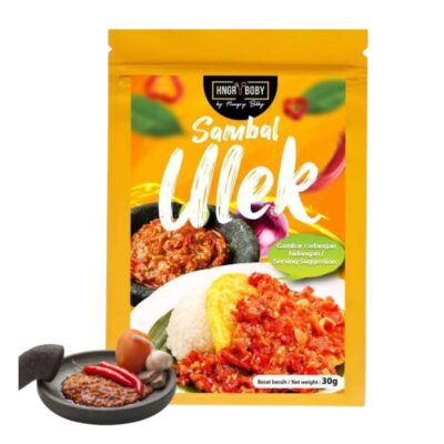 Hungry Boby Sambal Ulek (30gm) by SI Saloma Enterprise