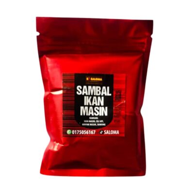 Salted Fish Sambal (30gm) by SI Saloma Enterprise