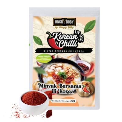 Hungry Boby Korean Chilli In Oil (30g) by SI Saloma Enterprise
