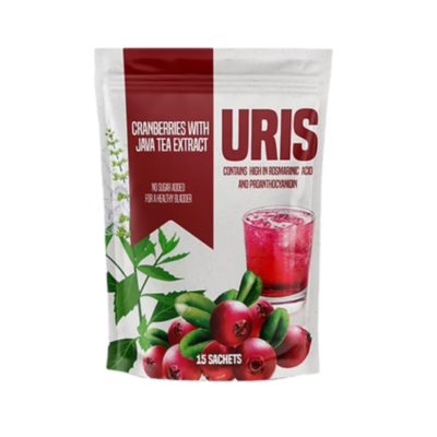 URIS Cranberries with Cat Whispers (15 sachets) By Natureceutical Sdn Bhd