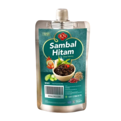 Pahang Black Paste Sambal (150g) by Rasa Nusantara
