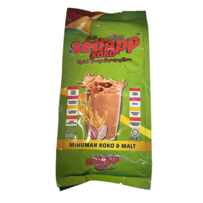Chocolate Malt Drink Sedapp Koko (500gm) by FR AGRIFOOD SDN. BHD