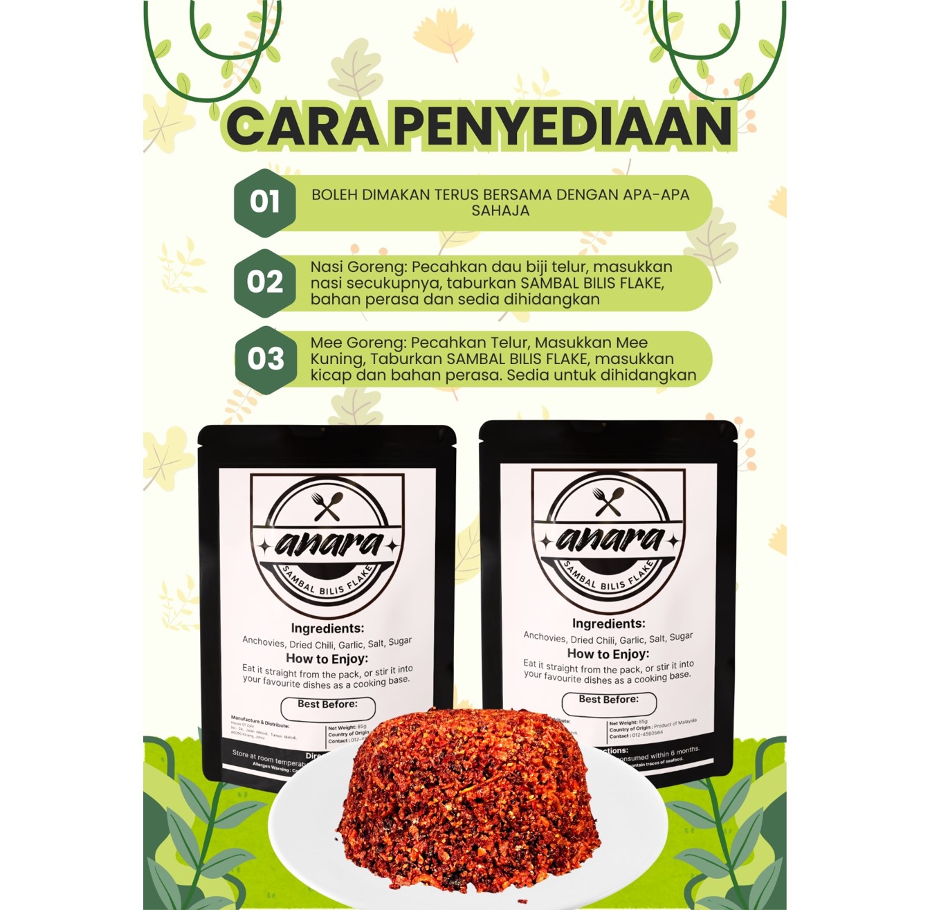 Sambal bilis flake 4