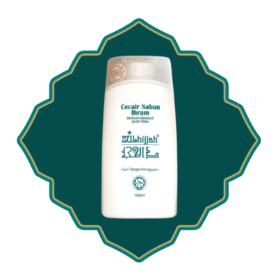 Zulhijjah Ihram Body Wash Liquid (100ml) by Hilal Resources