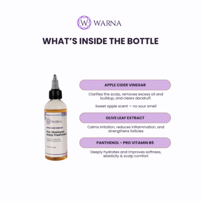 Warna Haircare Warna Scalp Treatment Scalp Detox Scalp Scaler