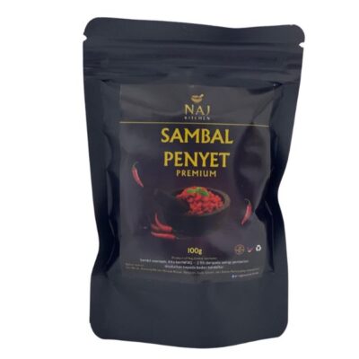 Sambal Penyet Premium Chilli Paste (100g) by NAJ KITCHEN