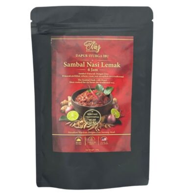 Sambal Nasi Lemak Chilli Paste (250g) by NAJ KITCHEN