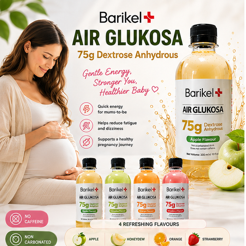 Barikel Plus Glucose Drink for Pregnancy – 4 Flavours Barikel Plus glucose drink for pregnancy with four refreshing flavours