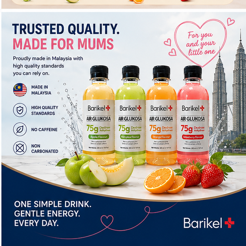 Barikel Plus Halal Glucose Drink from Malaysia – UK Barikel Plus halal glucose drink from Malaysia available for pregnancy and maternity wellness in the UK