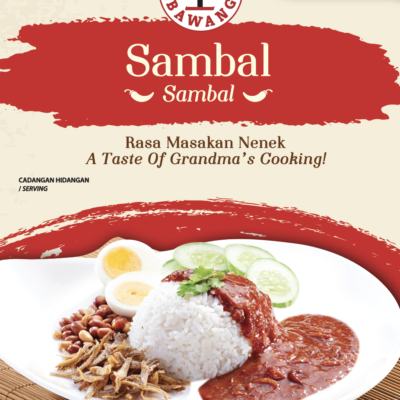 BAWANG Sambal Paste | Ready-to-Eat Cooking Paste (200g) by Big Onion