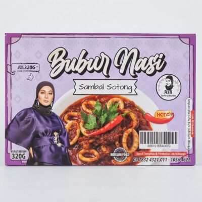 Squid Sambal Rice Porridge (320g) by Addura Marketing (M) Sdn. Bhd.