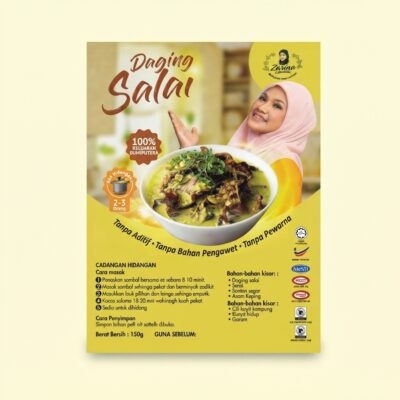 Smoked Beef Cooked in Coconut Milk and Turmeric (150g) by Addura Marketing (M) Sdn. Bhd.
