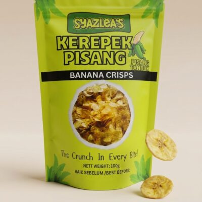 Banana Crisps (100gm) by Syazlea Enterprise