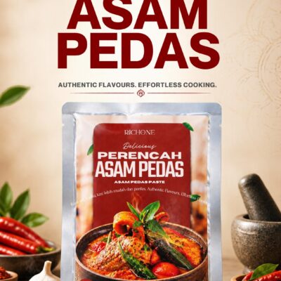 Asam Pedas Paste (180g) by Rich One Products Enterprise
